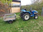 Minitractor Iseki Landhope 165 – 4x4 – 16 PK + plus kar, Zakelijke goederen, Landbouw | Tractoren, Gebruikt, Tot 2500, Tot 80 Pk