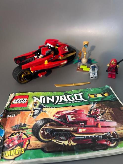 Lego Ninjago 9441 - Kai's Blade Cycle, Kinderen en Baby's, Speelgoed | Duplo en Lego, Gebruikt, Lego, Complete set, Ophalen of Verzenden