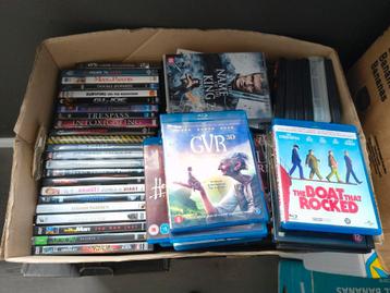 Grote partij dvd's in goede staat  beschikbaar voor biedingen