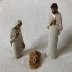 Retro Kerstbeeldjes in keramiek., Antiek en Kunst, Ophalen