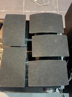 Jamo Home Cinema 5+1 speakers and subwoofer, Audio, Tv en Foto, Home Cinema-sets, Zo goed als nieuw, 5.1-systeem, Overige spelers