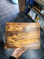 Houten decoratie auto, Enlèvement, Comme neuf