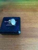 Sterling zilver Zegelring Maat 20 mm., 20 of groter, Verzenden, Zo goed als nieuw, Dame of Heer
