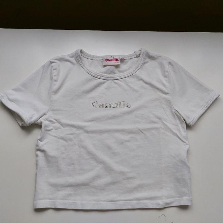 T-shirt court blanc de Camille taille 158/13 ans, Enfants & Bébés, Vêtements enfant | Taille 158, Utilisé, Fille, Chemise ou À manches longues