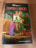 Disney VHS videoband Robin Hood Nederlands gesproken, Cd's en Dvd's, VHS | Kinderen en Jeugd, Tekenfilms en Animatie, Ophalen of Verzenden