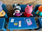 Speelgoed figuurtjes Peppa Pig klaslokaal 7 fig, Ophalen of Verzenden, Zo goed als nieuw