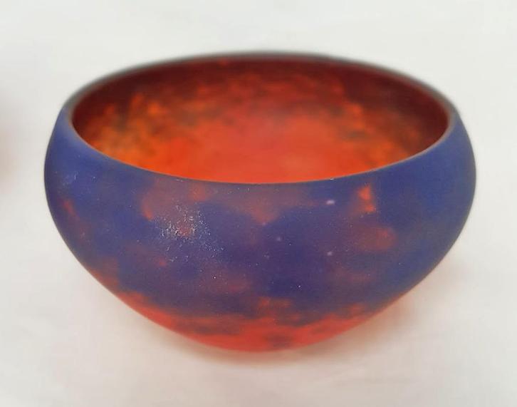 Schneider - Coupe bijoux., Antiek en Kunst, Antiek | Glaswerk en Kristal, Ophalen of Verzenden