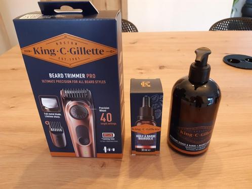Tondeuse barbe Gillette King C + soins barbe sous scellés -, Electroménager, Équipement de Soins personnels, Neuf, Rasage ou Épilation
