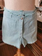 Mooie turquoise short van River Woods, Ophalen of Verzenden, Zo goed als nieuw, Maat 38/40 (M)