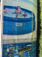 Intex zwembad + zandfilterpomp + verwarming, Jardin & Terrasse, Piscines, 120 cm ou plus, 300 cm ou plus, Piscine gonflable, Rond