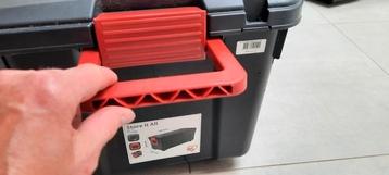 Zwarte opbergbox op wieltjes "Store it All" 75 liter beschikbaar voor biedingen