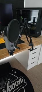 Blue yeti + mic arm tonor, Enlèvement ou Envoi, Comme neuf, Micro studio