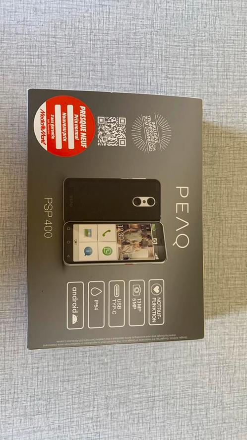 PEAQ PSP 400 - 32 GB Zwart/Zilver, Telecommunicatie, Mobiele telefoons | Overige merken, Nieuw, Zonder abonnement, Ophalen