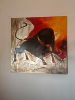 Schilderij canvas, Antiek en Kunst, Ophalen