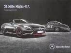 Brochure de la Mercedes SL Mille Miglia 417, Enlèvement ou Envoi, Mercedes