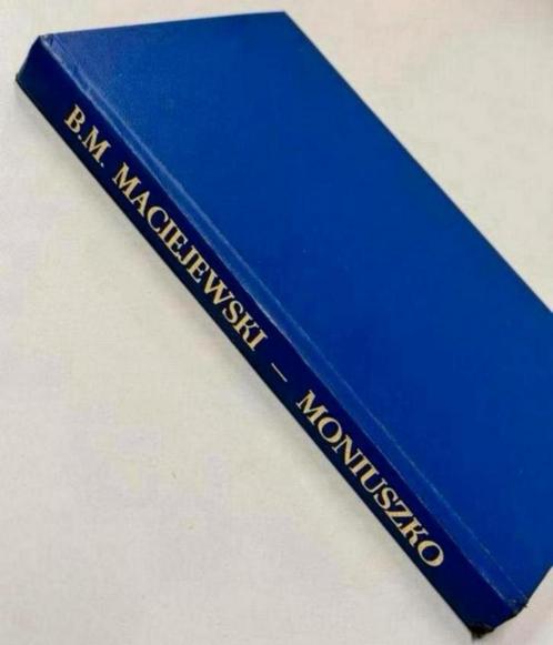 BM Maciejewski SIGNED Moniuszko Father Polish Opera 1st ED, Verzamelen, Muziek, Artiesten en Beroemdheden, Zo goed als nieuw, Boek, Tijdschrift of Artikel
