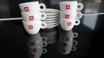 6 tasses et soucoupes à expresso Illy, Enlèvement ou Envoi, Comme neuf, Porcelaine, Tasse et/ou soucoupe