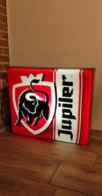 Jupiler lichtreclame, Ophalen, Gebruikt