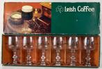 6 Irish Coffee glazen in originele doos 1970, Verzamelen, Glas en Drinkglazen, Ophalen of Verzenden, Nieuw