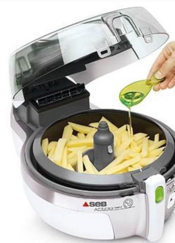 hete lucht friteuse met snackmandje en kookboekje, Enlèvement