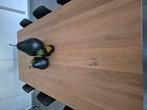 Zeer mooie eettafel in natuureik, Huis en Inrichting, Ophalen, Zo goed als nieuw