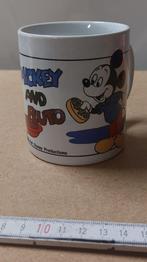 tas Mickey Mouse en Pluto, Verzamelen, Ophalen of Verzenden, Mickey Mouse, Zo goed als nieuw, Servies