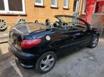 Peugeot 206, Zwart, Cabriolet, Leder, Handgeschakeld