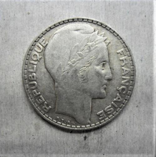 Zilveren munt Frankrijk 10 frank 1931 Turijn, Postzegels en Munten, Munten | Europa | Niet-Euromunten, Losse munt, Frankrijk, Zilver