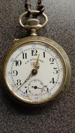 zeer oude zakhorloge  F E Roskopf-ong.1900-patent 18632, Handtassen en Accessoires, Ophalen of Verzenden, Zakhorloge