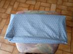 Housse de couette 2m/2m, Ophalen, Gebruikt, Blauw, Dekbedovertrek
