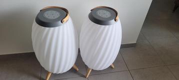 Nedis 2 Boxen, koppel, bluetooth, versch kleur sfeerverlich. beschikbaar voor biedingen