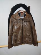 Lederen Jas Heren, Kleding | Heren, Ophalen, Bruin, Zo goed als nieuw, Andere