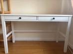 IKEA - HEMNES desk with 2 drawers, 100 à 150 cm, 25 à 50 cm, Utilisé