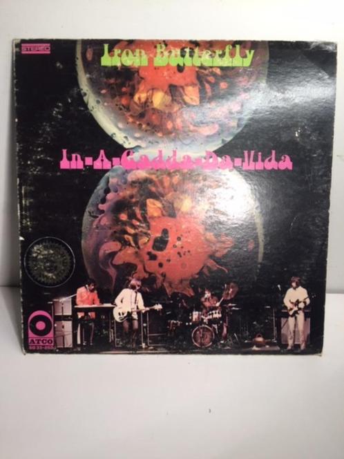 LP - Iron Butterfly - In-A-Gadda-Da-Vida ( Vinyl ), Cd's en Dvd's, Vinyl | Rock, Zo goed als nieuw, Poprock, 12 inch, Ophalen of Verzenden