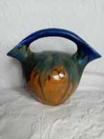 Vase déco grès d'art tulipier par Gilbert Méténier 1930s, Ophalen of Verzenden