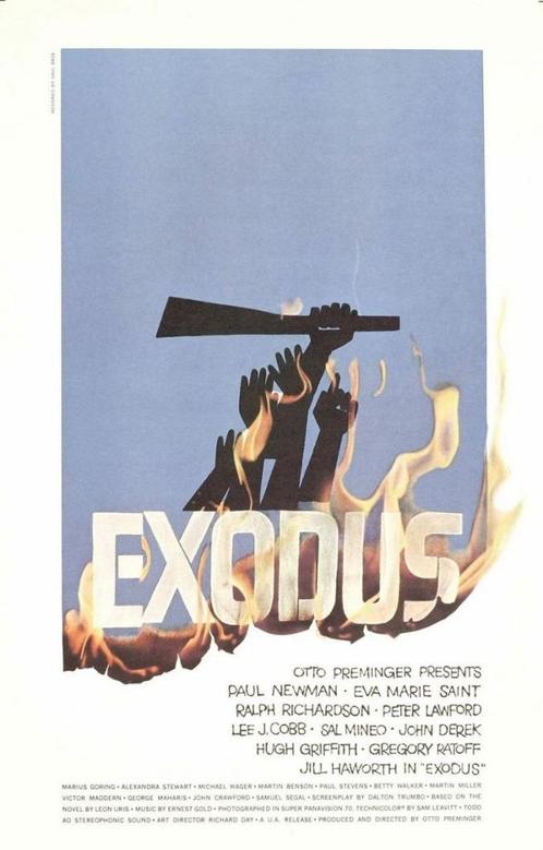 16mm speelfilm  -- Exodus (1960) met Paul Newman, TV, Hi-fi & Vidéo, Bobines de film, Film 16 mm, Enlèvement ou Envoi