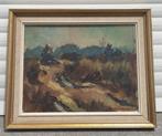 huile sur toile marouffle paysage signe irene barsin, Antiek en Kunst, Ophalen of Verzenden
