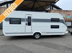 Hobby De Luxe 515 UHK HEFBED + KORTING!, Caravans en Kamperen, Caravans, Schokbreker, Rondzit, Hobby, 2 aparte bedden