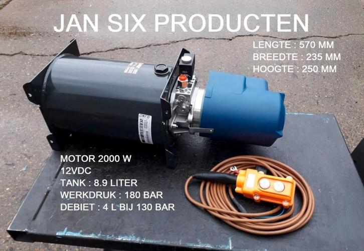 hydro/hydraulische pompgroep 12 & 24V, Bricolage & Construction, Outillage | Outillage à main, Neuf, Enlèvement