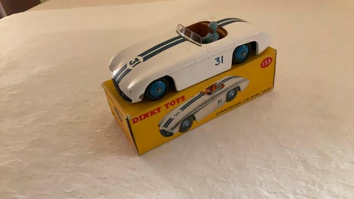 DINKY TOYS Cunningham C-5R Road Racer 133, Hobby en Vrije tijd, Modelauto's | 1:43, Zo goed als nieuw, Dinky Toys, Ophalen of Verzenden