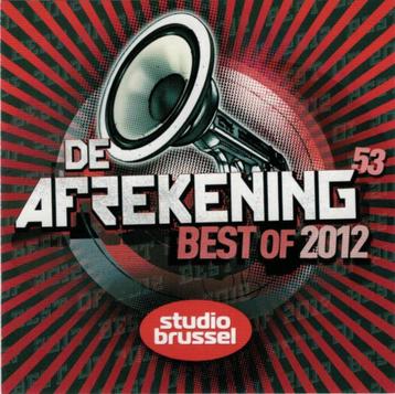 2CD Various – De Afrekening 53 (Best Of 2012) Stubru