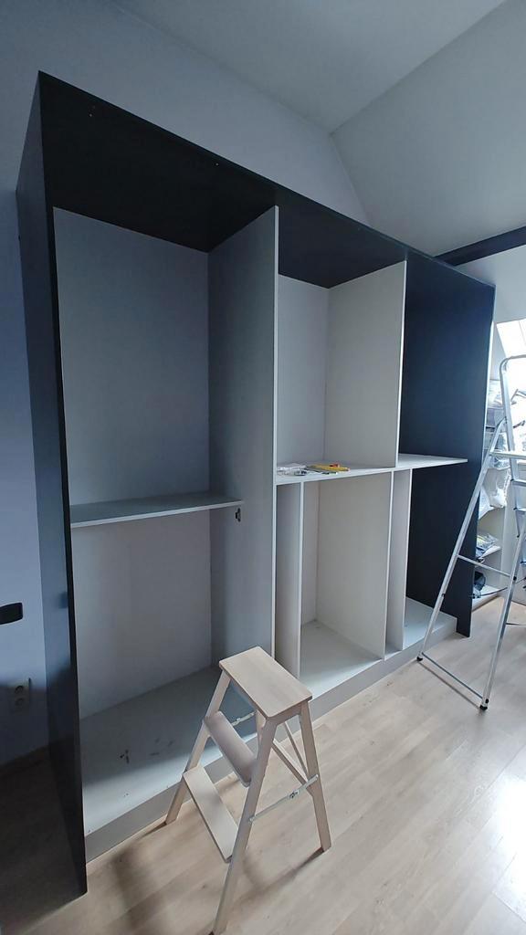 Zelfgemaakte inbouwkast, Huis en Inrichting, Kasten | Kleerkasten, Gebruikt, 200 cm of meer, 100 tot 150 cm, Ophalen