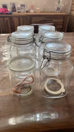 Weckpotten 1 l , 2 l, Huis en Inrichting, Ophalen, Nieuw, Glas, Overige typen