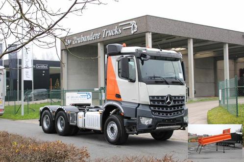 Mercedes Arocs 3343 6x4 TREKKER/KIPPER - EURO 6 - 2016 - 140, Auto's, Vrachtwagens, Bedrijf, Te koop, Radio, Trekhaak, Mercedes-Benz