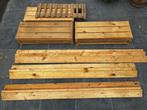Houten rek / stellingkast / opbergrek Ikea grenenhout, Huis en Inrichting, Ophalen, Gebruikt