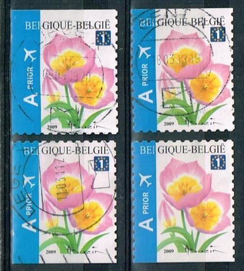 Postzegels uit Belgie - K 3913 - bloemen, Postzegels en Munten, Postzegels | Europa | België, Gestempeld, Frankeerzegel, Overig