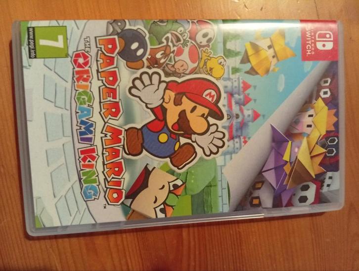 Paper Mario : The Origami King, Consoles de jeu & Jeux vidéo, Jeux | Nintendo Switch, Comme neuf, Aventure et Action, À partir de 3 ans