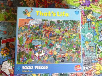 Puzzel Goliath - That's Life : Gardencenter 1000 stukjes beschikbaar voor biedingen