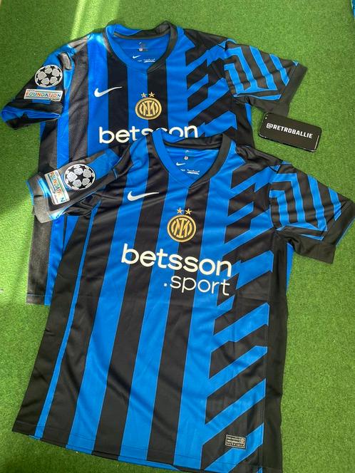 Inter Milan 24/25 Champions League Dumfries, Sport en Fitness, Voetbal, Nieuw, Shirt, Maat M, Ophalen of Verzenden