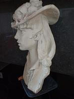 replica van ť Bloemen meisje van RODIN., Tuin en Terras, Tuinbeelden, Ophalen, Zo goed als nieuw, Steen